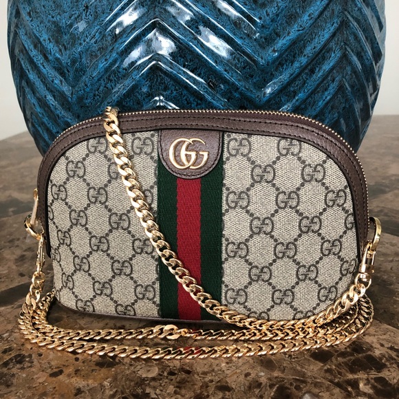 Gucci Handbags - GUCCI Cosmetic Case Conversion to Crossbody, Large size Brand new, never used